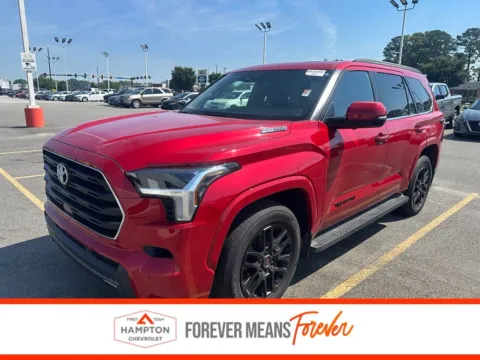 Red 2025 Toyota Sequoia SR5 for sale in Hampton, VA
