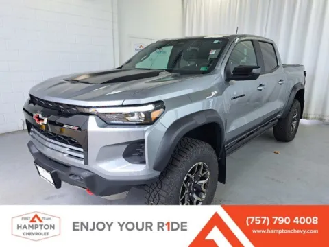 Gray 2024 Chevrolet Colorado ZR2 for sale in Hampton, VA