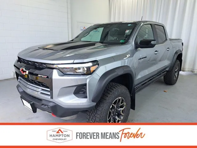 Gray 2024 Chevrolet Colorado ZR2 for sale in Hampton, VA