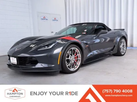 Gray 2017 Chevrolet Corvette Grand Sport for sale in Hampton, VA