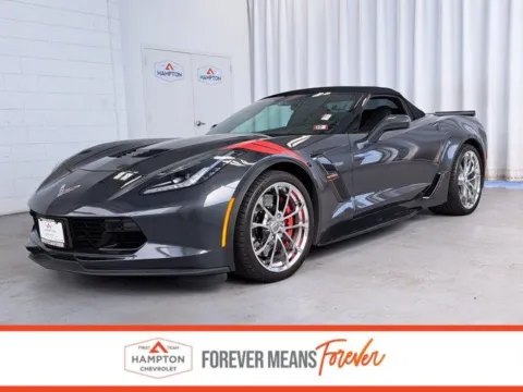 Gray 2017 Chevrolet Corvette Grand Sport for sale in Hampton, VA