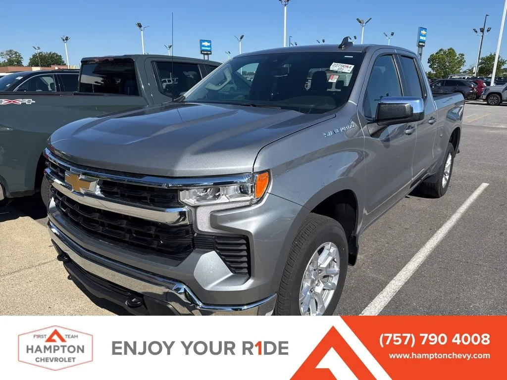 Gray 2023 Chevrolet Silverado 1500 LT for sale in Hampton, VA