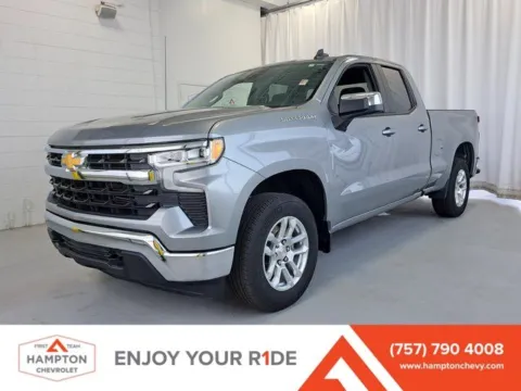 Gray 2023 Chevrolet Silverado 1500 LT for sale in Hampton, VA