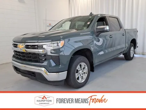 Gray 2025 Chevrolet Silverado 1500 LT for sale in Hampton, VA