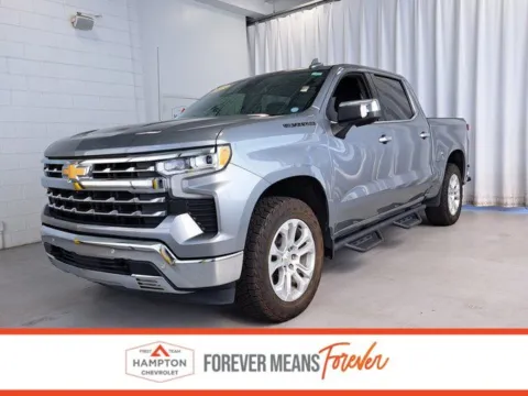 Gray 2023 Chevrolet Silverado 1500 LTZ for sale in Hampton, VA