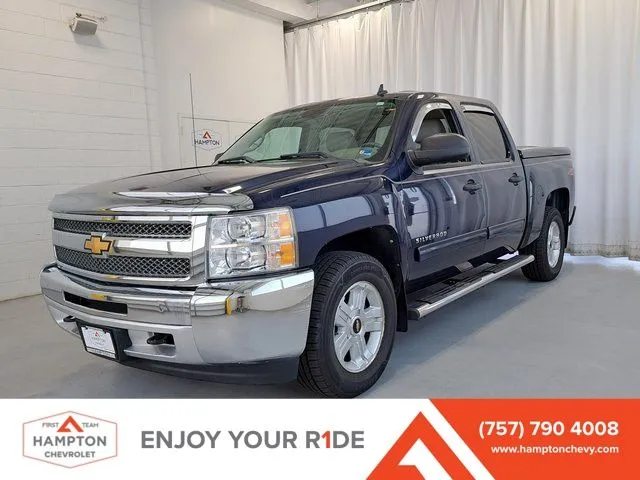 Blue 2012 Chevrolet Silverado 1500 LT for sale in Hampton, VA