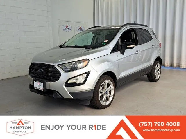 Silver 2020 Ford EcoSport SES for sale in Hampton, VA