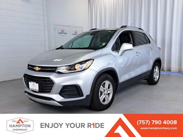 Silver 2019 Chevrolet Trax LT for sale in Hampton, VA