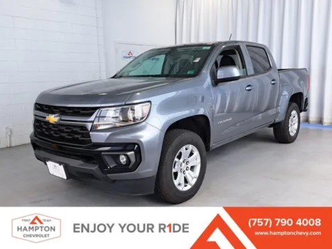 Gray 2022 Chevrolet Colorado LT for sale in Hampton, VA