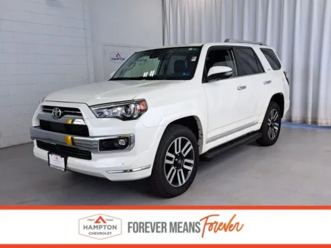 White 2023 Toyota 4Runner Limited for sale in Hampton, VA