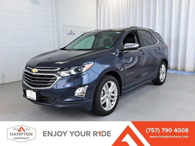 Gray 2019 Chevrolet Equinox Premier for sale in Hampton, VA