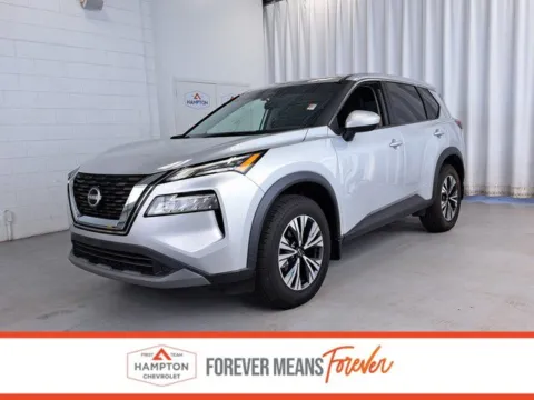 Silver 2023 Nissan Rogue SV for sale in Hampton, VA