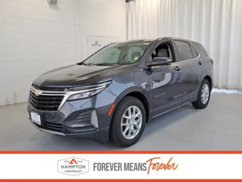 Gray 2022 Chevrolet Equinox LT for sale in Hampton, VA