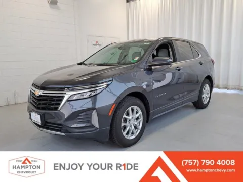 Gray 2022 Chevrolet Equinox LT for sale in Hampton, VA