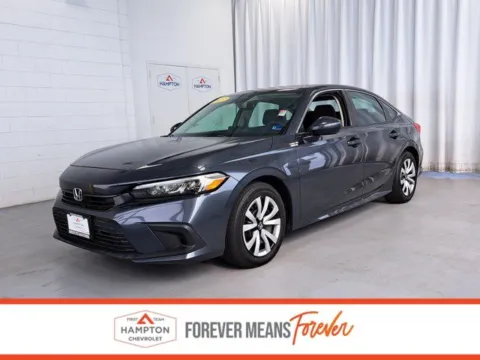 Gray 2023 Honda Civic LX for sale in Hampton, VA