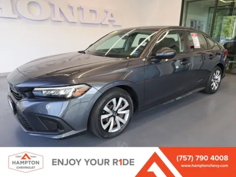 Gray 2023 Honda Civic LX for sale in Hampton, VA