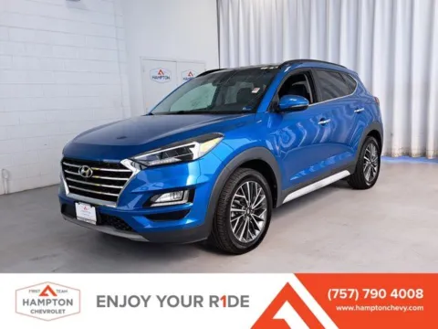 Blue 2020 Hyundai Tucson Ultimate for sale in Hampton, VA