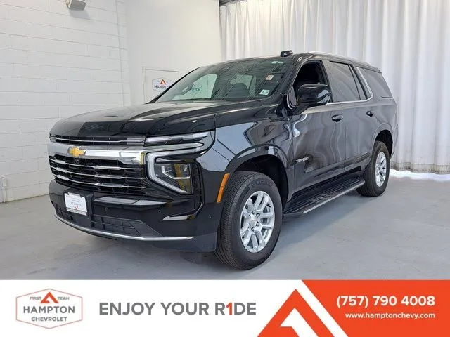 Black 2025 Chevrolet Tahoe LT for sale in Hampton, VA