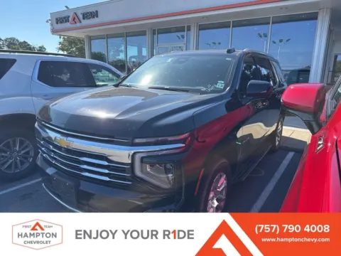 Black 2025 Chevrolet Tahoe LT for sale in Hampton, VA