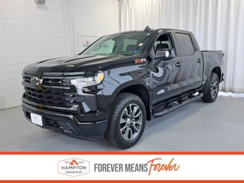 Black 2024 Chevrolet Silverado 1500 RST for sale in Hampton, VA