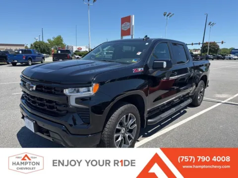 Black 2024 Chevrolet Silverado 1500 RST for sale in Hampton, VA