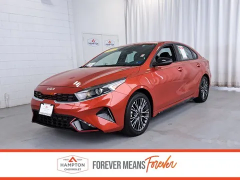 Orange 2023 Kia Forte GT-Line for sale in Hampton, VA