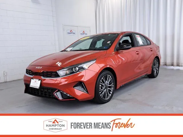 Orange 2023 Kia Forte GT-Line for sale in Hampton, VA