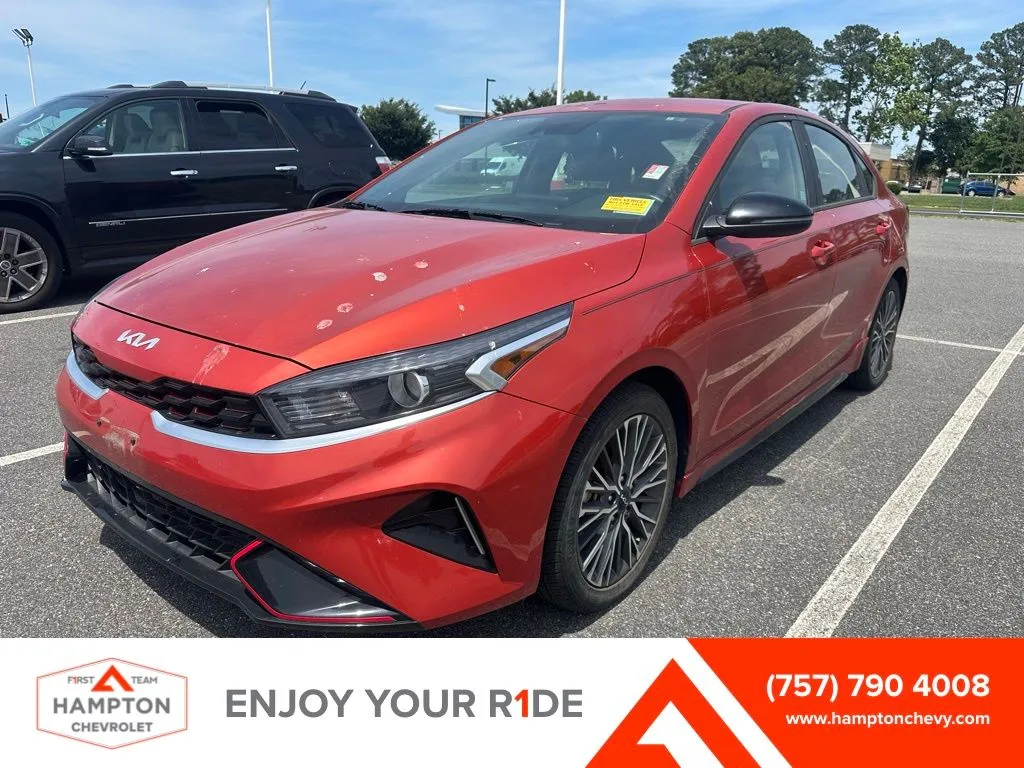 Orange 2023 Kia Forte GT-Line for sale in Hampton, VA