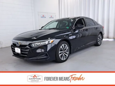 Black 2021 Honda Accord Hybrid for sale in Hampton, VA