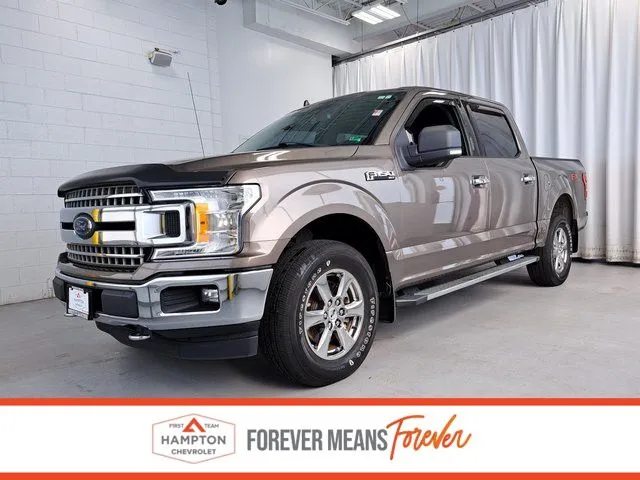 Gray 2018 Ford F-150 XLT for sale in Hampton, VA
