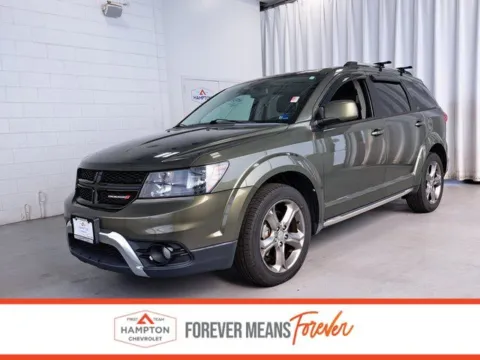 Green 2016 Dodge Journey Crossroad for sale in Hampton, VA