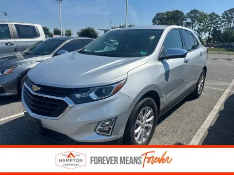 Silver 2020 Chevrolet Equinox LT for sale in Hampton, VA