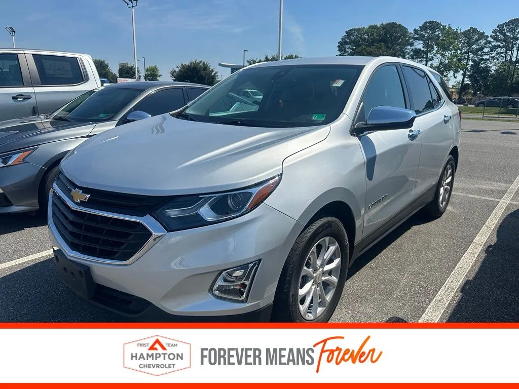 Silver 2020 Chevrolet Equinox LT for sale in Hampton, VA