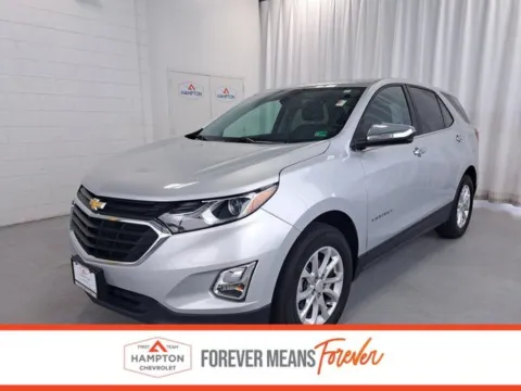 Silver 2020 Chevrolet Equinox LT for sale in Hampton, VA