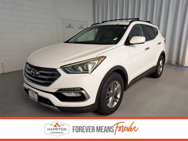 White 2017 Hyundai Santa Fe Sport 2.4 Base for sale in Hampton, VA