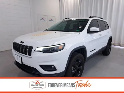 White 2020 Jeep Cherokee Latitude Plus for sale in Hampton, VA
