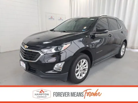 Black 2018 Chevrolet Equinox LT for sale in Hampton, VA