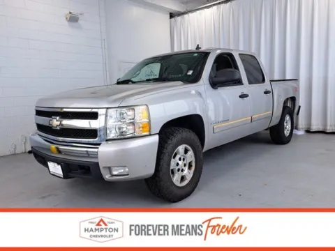 Silver 2008 Chevrolet Silverado 1500 LT for sale in Hampton, VA