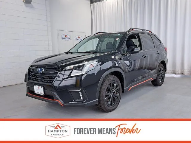 Black 2024 Subaru Forester Sport for sale in Hampton, VA