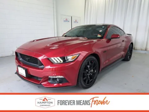 Red 2017 Ford Mustang GT Premium for sale in Hampton, VA