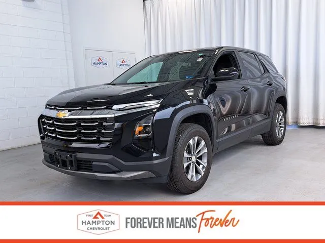 Black 2025 Chevrolet Equinox LT for sale in Hampton, VA