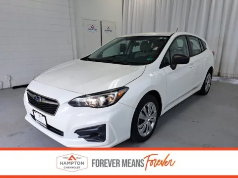 White 2018 Subaru Impreza 2.0i for sale in Hampton, VA