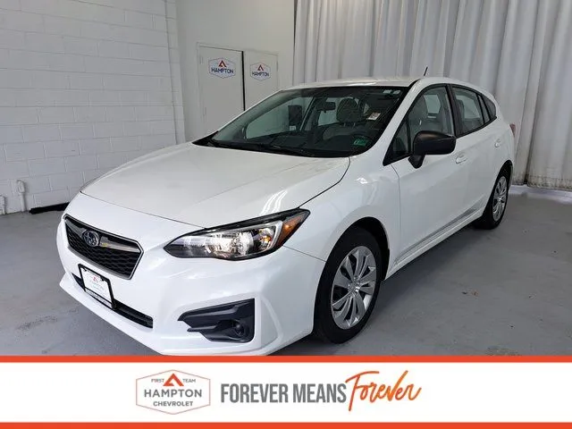 White 2018 Subaru Impreza 2.0i for sale in Hampton, VA