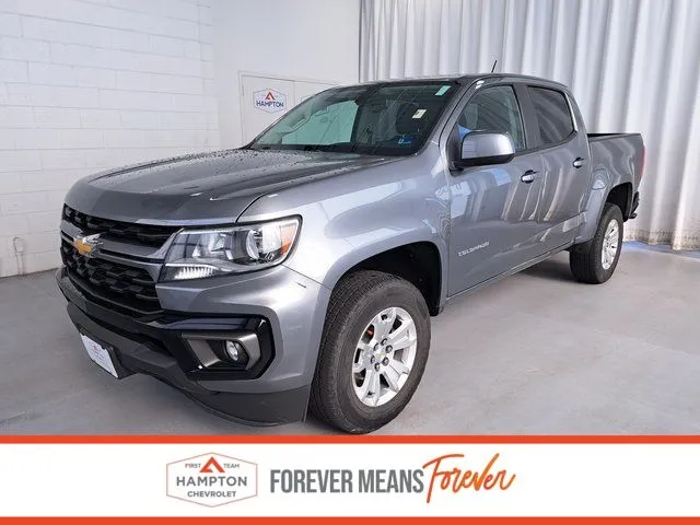 Gray 2021 Chevrolet Colorado LT for sale in Hampton, VA