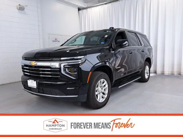 Black 2025 Chevrolet Tahoe LT for sale in Hampton, VA
