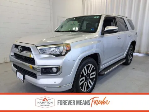 Silver 2015 Toyota 4Runner Limited for sale in Hampton, VA