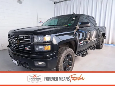 Black 2015 Chevrolet Silverado 1500 LTZ for sale in Hampton, VA