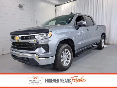Gray 2023 Chevrolet Silverado 1500 LT for sale in Hampton, VA