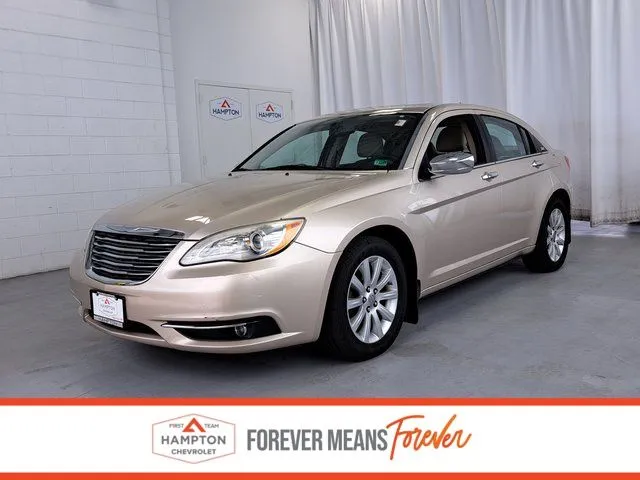 Beige 2013 Chrysler 200 Limited for sale in Hampton, VA