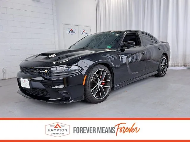 Black 2018 Dodge Charger R/T Scat Pack for sale in Hampton, VA